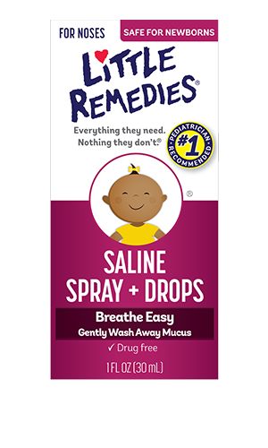 little remedies saline spray and dropper